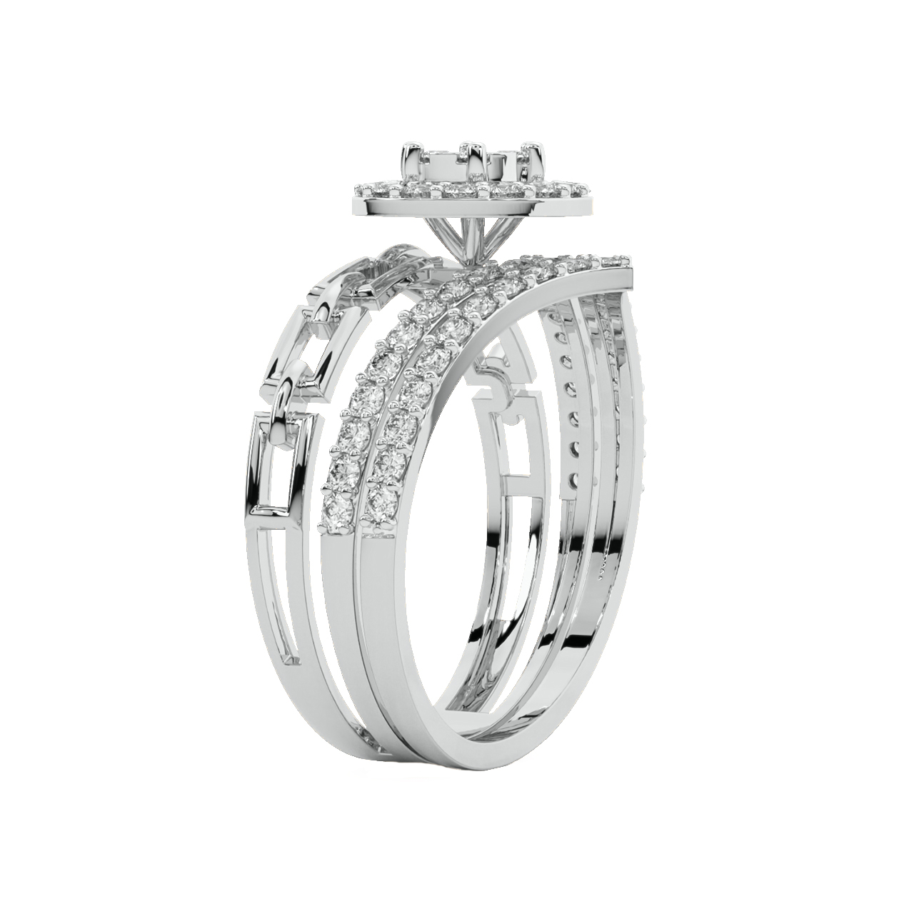 Louis Diamond Engagement Ring
